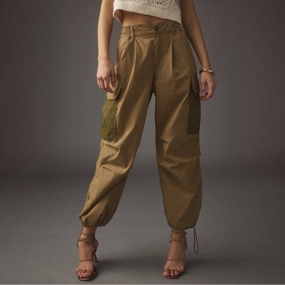 Anthropologie Pants - Anthropologie Cargo Pants Cotton Size 26